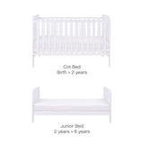 Tutti Bambini Rio 2pc Room Set - White