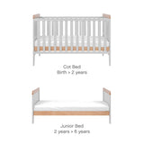Tutti Bambini Rio 3pc Room Set - Dove Grey/Oak