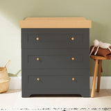 Tutti Bambini Rio Chest Changer - Slate/Oak