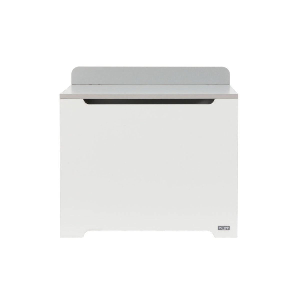 Tutti Bambini Rio Toy Box - White/Dove Grey