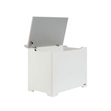 Tutti Bambini Rio Toy Box - White/Dove Grey