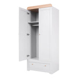 Tutti Bambini Rio Wardrobe - Dove Grey/Oak