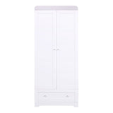 Tutti Bambini Rio Wardrobe - White/Dove Grey
