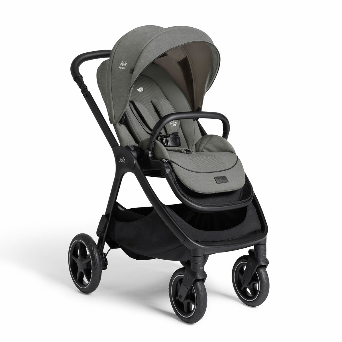 Joie Finiti Signature Pushchair & Ramble XL Carrycot - Evergreen