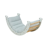 Tutti Bambini Scala Montessori Pikler Play Arch & Cushion - Sea Mist