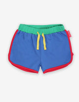 Toby Tiger Organic Blue Running Shorts