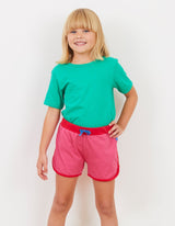 Organic Pink Running Shorts