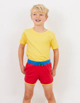 Toby Tiger Organic Red Running Shorts