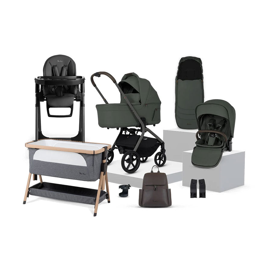Silver Cross Breez Ultimate Accessory Bundle - Pewter