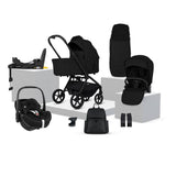 Silver Cross Breez Ultimate Maxi-Cosi Pebble 360 Pro2 & Sliding Base Bundle - Onyx