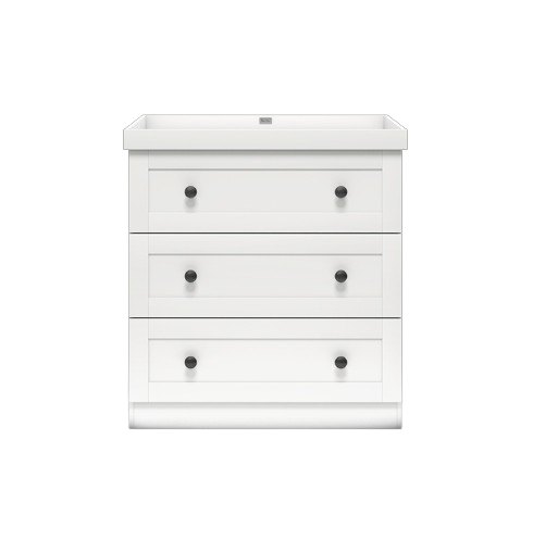 Silver Cross Bromley Dresser - White