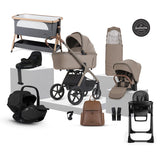 Silver Cross Cove 2 Ultimate 360 Car Seat & Accessory Bundle - Champagne