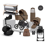 Silver Cross Cove 2 Ultimate 360 Car Seat & Accessory Bundle - Maple