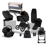 Silver Cross Cove Ultimate 360 Family Car Seat & Accessory Bundle - Onyx