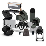 Silver Cross Cove Ultimate 360 Family Car Seat & Accessory Bundle - Pewter
