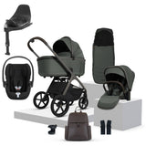 Silver Cross Cove Ultimate Cybex Cloud T Car Seat Bundle - Pewter
