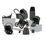 Silver Cross Cove Ultimate Cybex Cloud T Car Seat Bundle - Pewter