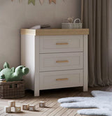 Silver Cross Seville Dresser - Cashmere Oak