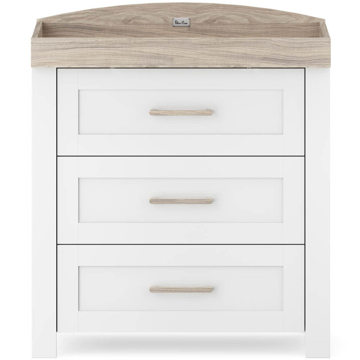 Silver Cross Valencia 2 Piece Nursery Set with Convertible Cot Bed & Dresser