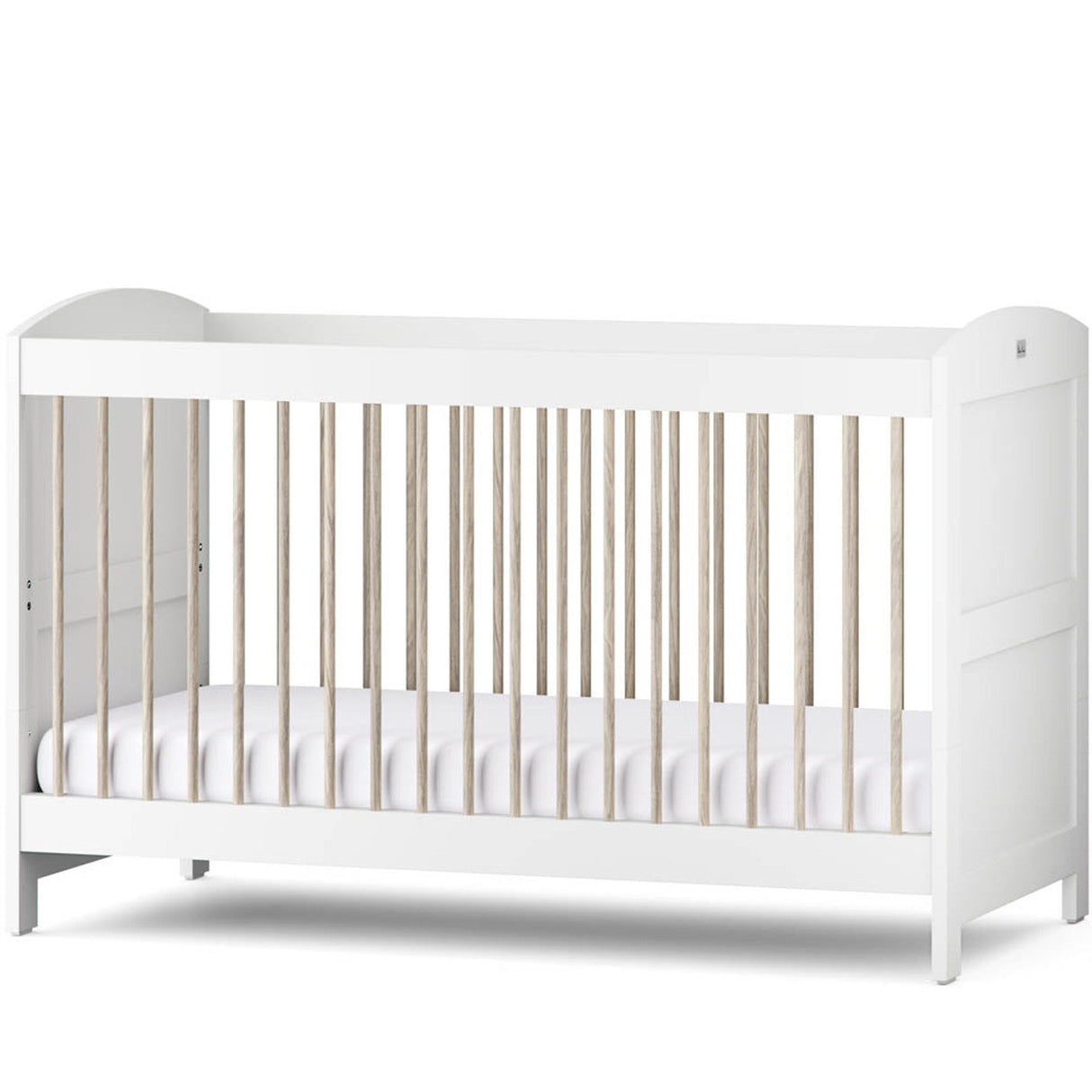 Silver Cross Valencia 2 Piece Nursery Set with Convertible Cot Bed & Dresser