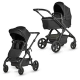 Silver Cross Wave 3 Pram & Pushchair + Motion All Size - Onyx