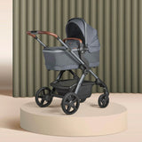 Silver Cross Wave 3 Pram & Pushchair + Motion All Size - Lunar