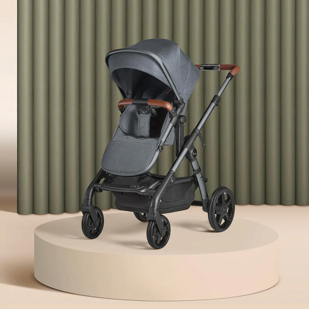 Silver Cross Wave 3 Pram & Pushchair + Motion All Size - Lunar