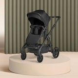 Silver Cross Wave 3 Pram & Pushchair + Motion All Size - Onyx