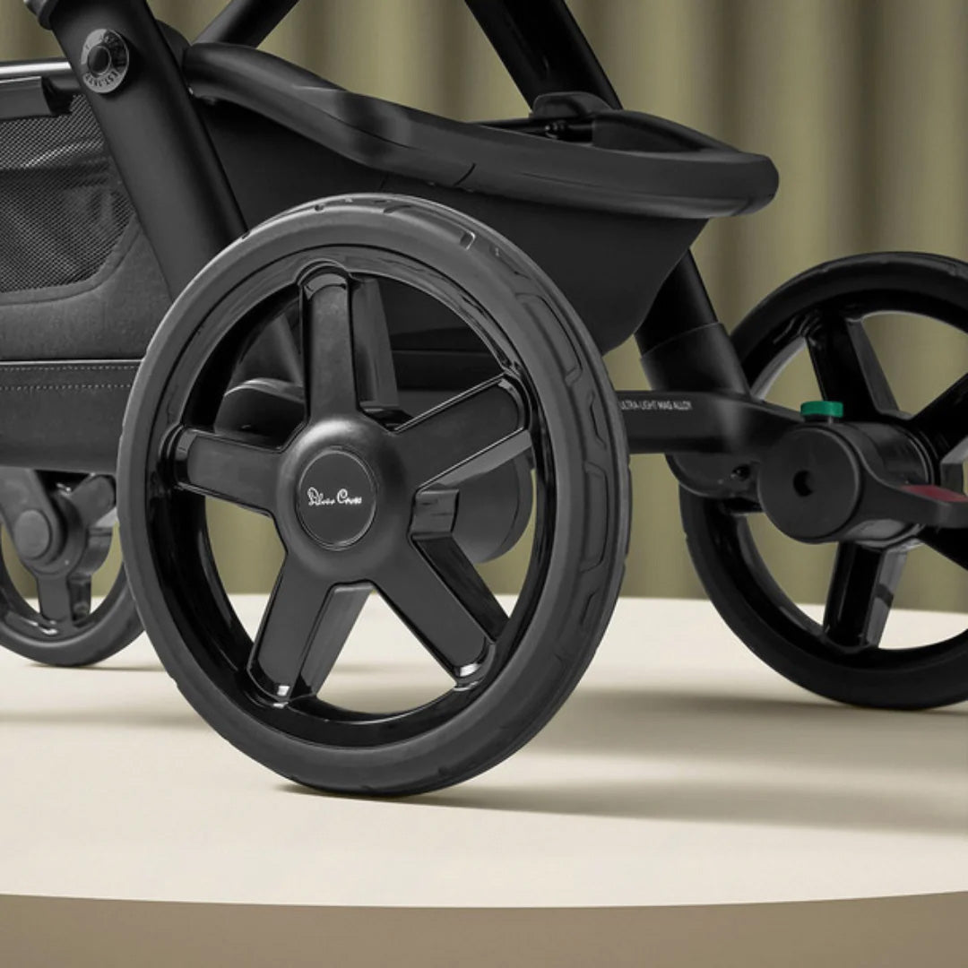 Silver Cross Wave 3 Pram & Pushchair + Motion All Size - Onyx