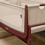 Snuzpod 5 Bedside Crib - Rouge