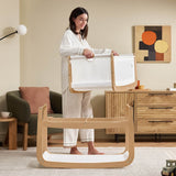 Snuzpod 5 Bedside Crib - Natural