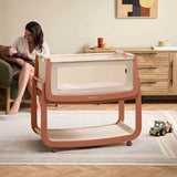 Snuzpod 5 Bedside Crib - Terracotta