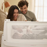 Snuzpod 5 Bedside Crib - White