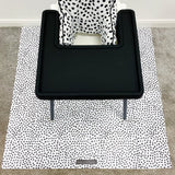 Splash mat - Monochrome Spotty Polka Dot