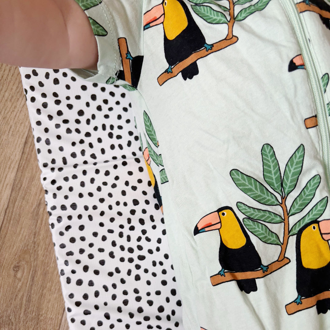 Travel Changing Mat - Black Spotty Print