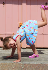 Toby Tiger Organic Ice Cream Cones Print Summer Dress