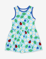 Toby Tiger Organic English Garden Print Summer Dress