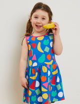 Toby Tiger Organic Fruit Print Summer Dress