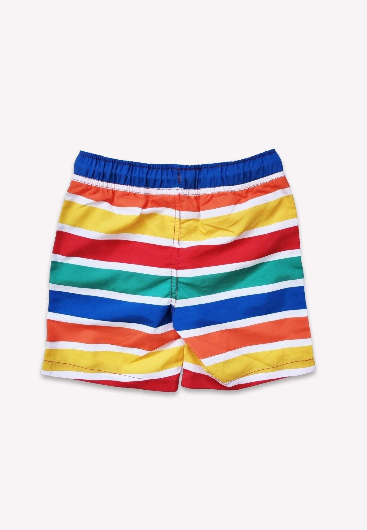 Toby Tiger Happy Stripe Print Kids' Swim Shorts