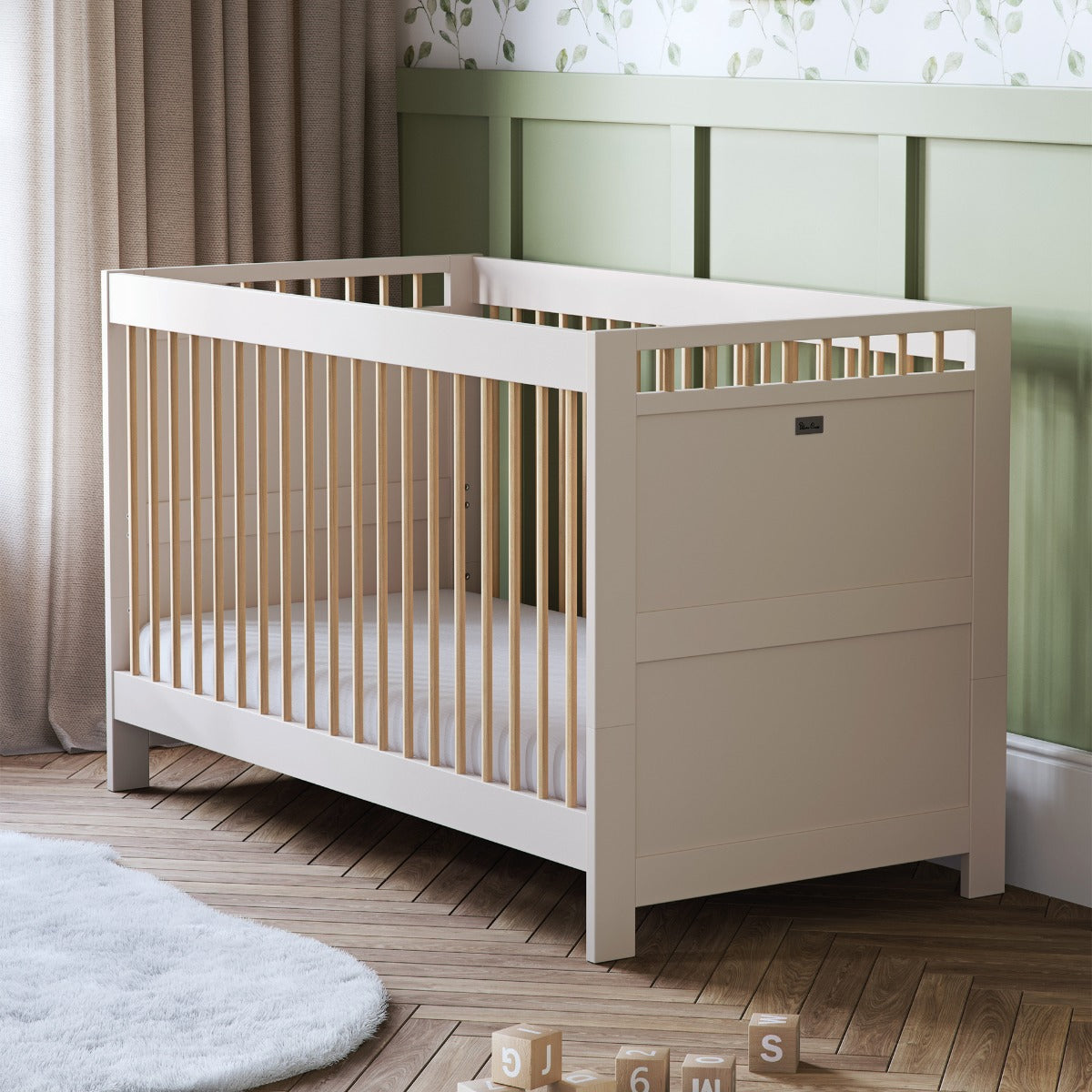 Silver Cross Seville 3 Piece Complete Room Set - Cashmere Oak
