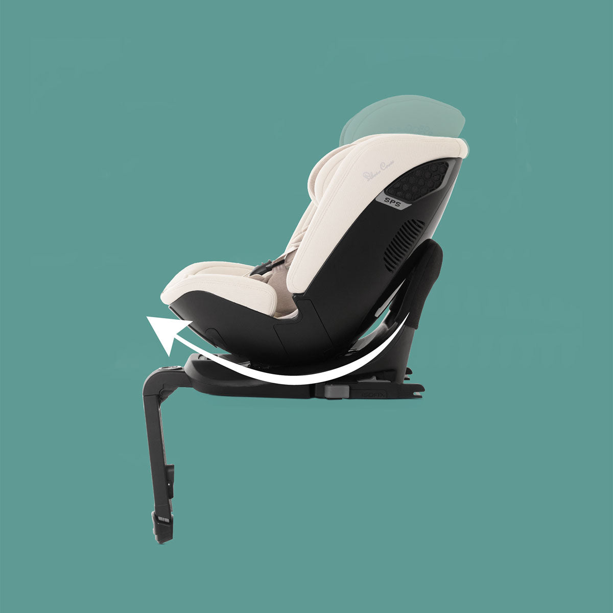 Silver Cross Motion 2 All Size 360 Car Seat - Almond