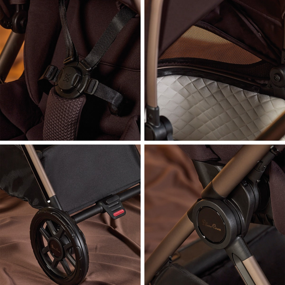 Silver Cross Reef 2 Special Edition with Cybex Cloud T Ultimate Bundle - Ganache
