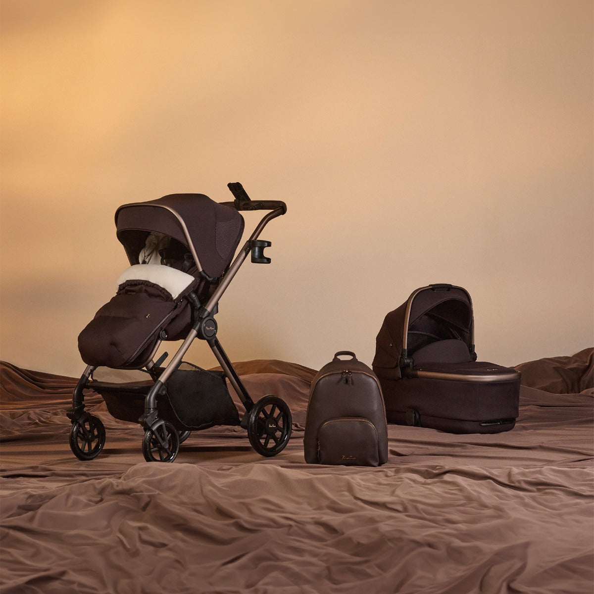 Silver Cross Reef 2 Special Edition with Cybex Cloud T Ultimate Bundle - Ganache