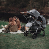 Silver Cross Wave 3 Single to Double Pushchair - Lunar
