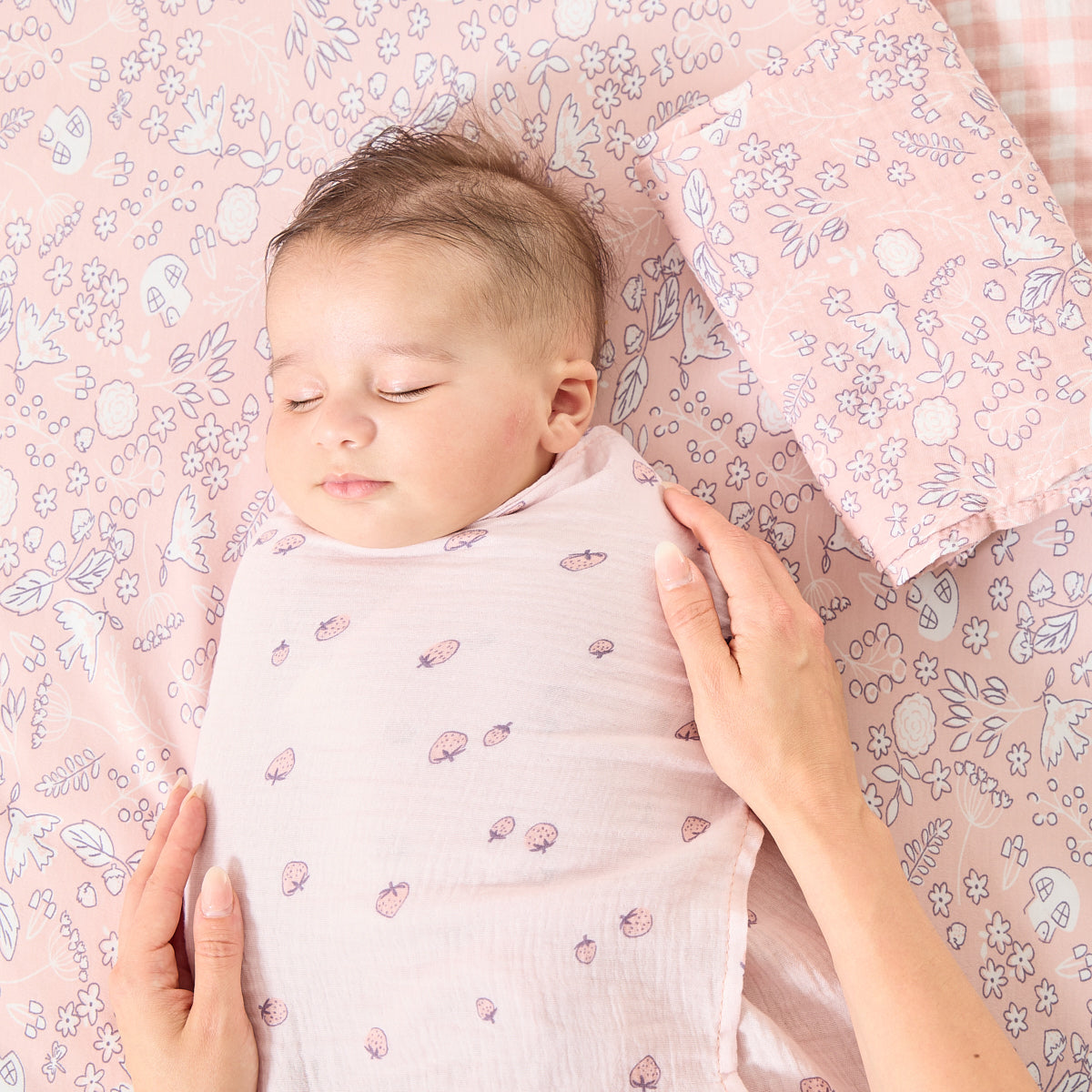 Tutti Bambini Large Muslin Squares Swaddles 3pk - Tiny Tails