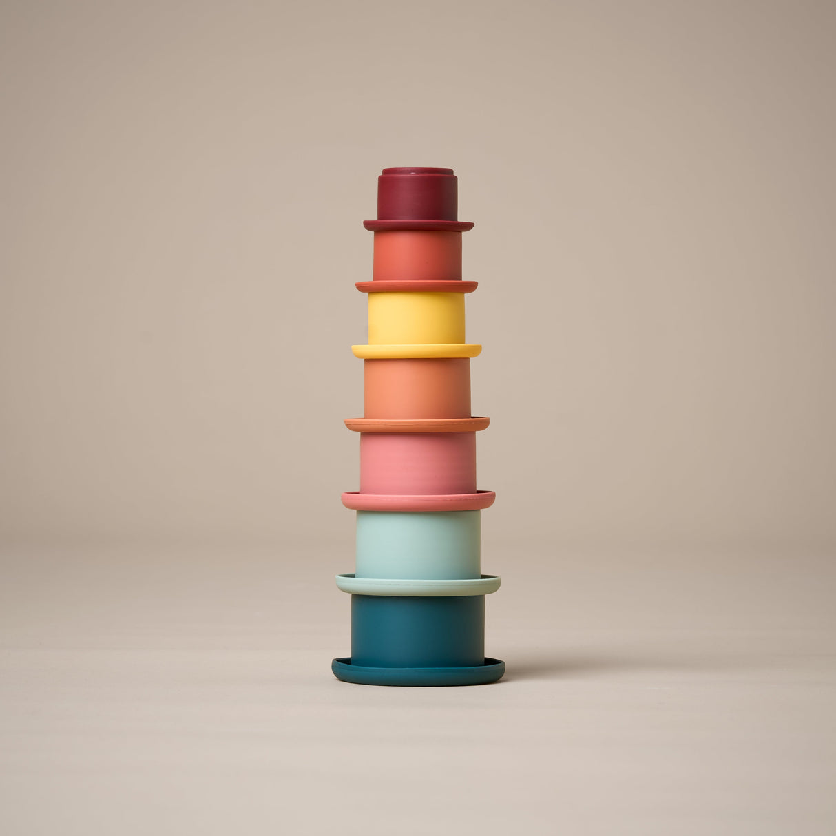 Obaby Squidgy Stacking Cups - Sunset
