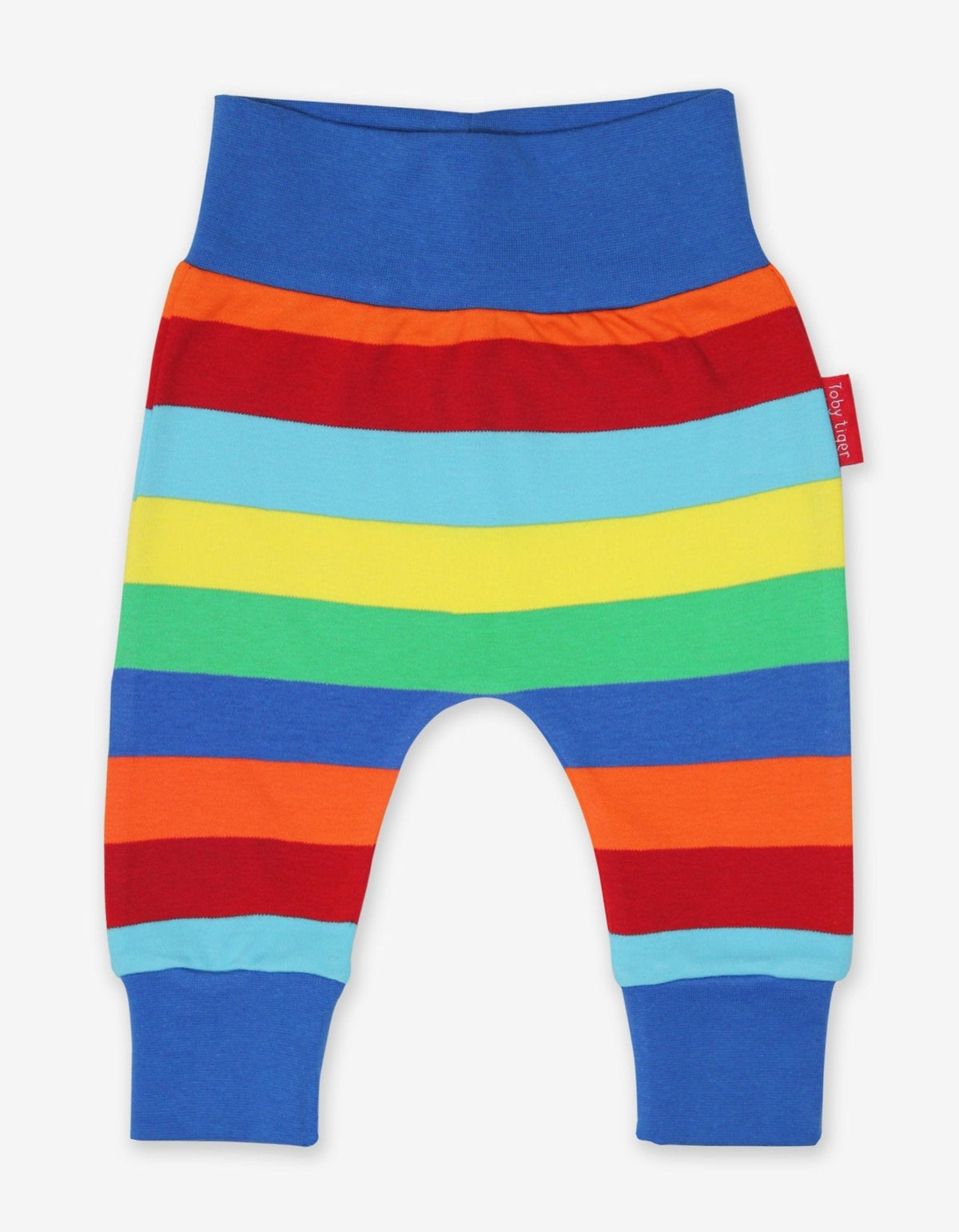 Toby Tiger Organic Multi Stripe Yoga Pants