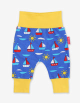 Toby Tiger Organic Boat Print Yoga Pants