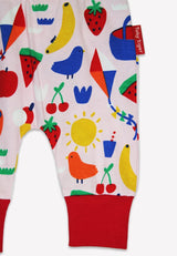 Toby Tiger Organic Picnic Print Yoga Pants
