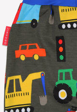 Toby Tiger Organic Transport Print Yoga Pants
